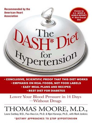 cover image of The DASH Diet for Hypertension